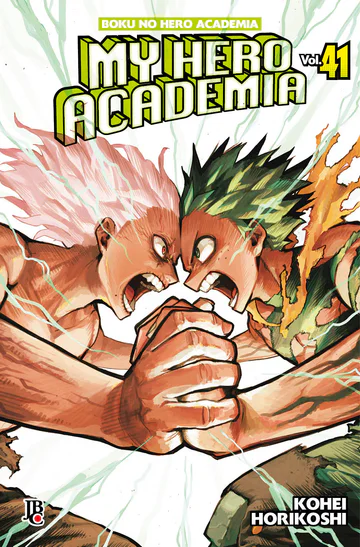 Capa de My Hero Academia #41, Editora JBC