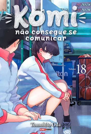 Capa de Komi Não Consegue Se Comunicar Vol. 18, Panini