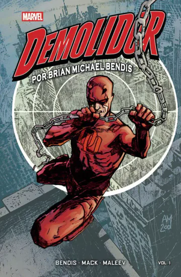 Capa de Demolidor Por Brian Michael Bendis Vol. 01, Panini