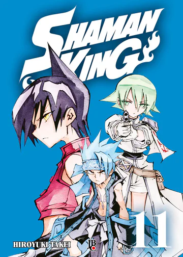 Capa de Shaman King BIG #11, Editora JBC
