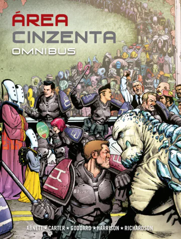 Capa de Área Cinzenta — Controle de Imigração Alienígena, Mythos Editora