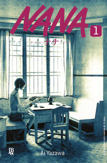 Capa de Nana #01, Editora JBC