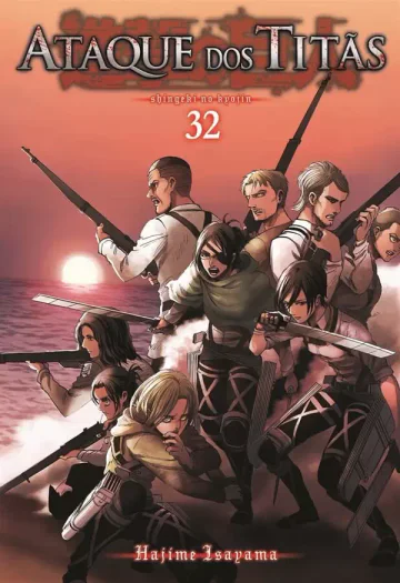 Capa de Ataque Dos Titãs Vol. 32, Panini