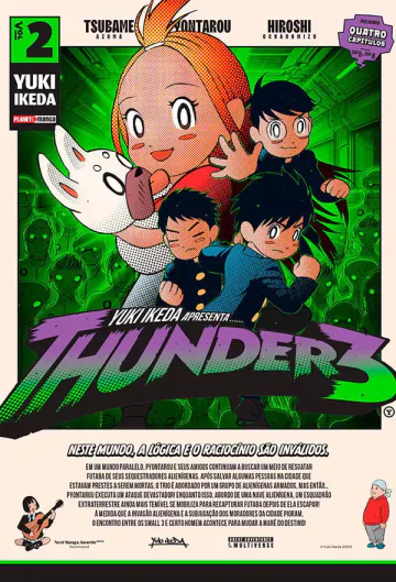 Capa de Thunder 3 Vol. 2, Panini