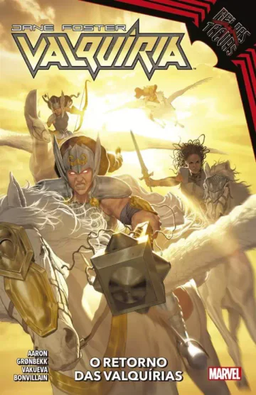 Capa de Valquíria: Jane Foster Vol. 3, Panini