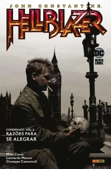 Capa de John Constantine, Hellblazer: Condenado Vol. 5, Panini