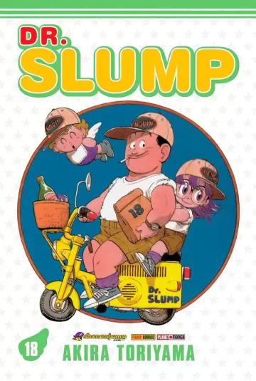Capa de Dr. Slump Vol. 18, Panini