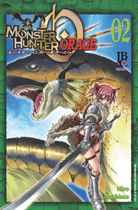 Capa de Monster Hunter Orage #02, Editora JBC