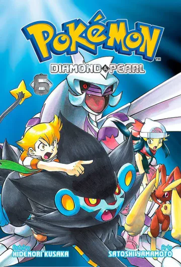 Capa de Pokémon Diamond And Pearl Vol. 6, Panini