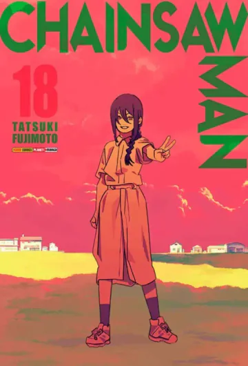 Capa de Chainsaw Man Vol. 18, Panini
