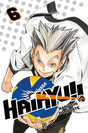 Capa de Haikyu!! #06, Editora JBC