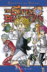 Capa de The Seven Deadly Sins #08, Editora JBC