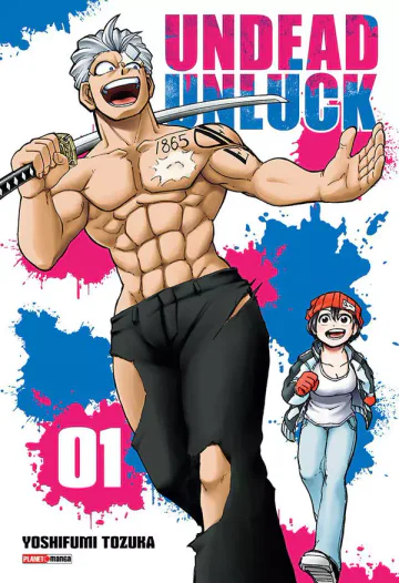 Capa de Undead Unluck Vol. 1, Panini