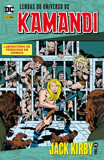 Capa de Kamandi Vol. 3, Panini