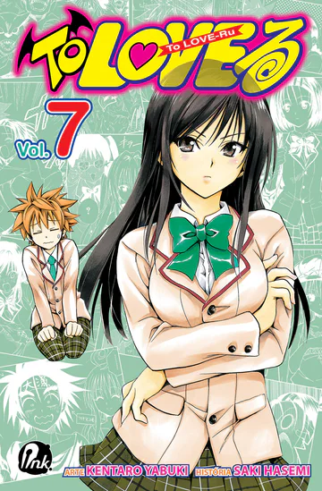 Capa de To Love-Ru #07, Editora JBC