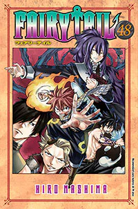 Capa de Fairy Tail #48, Editora JBC