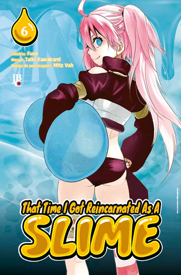 Capa de That Time I Got Reincarnated as a Slime #06, Editora JBC