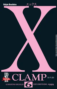 Capa de X #06, Editora JBC