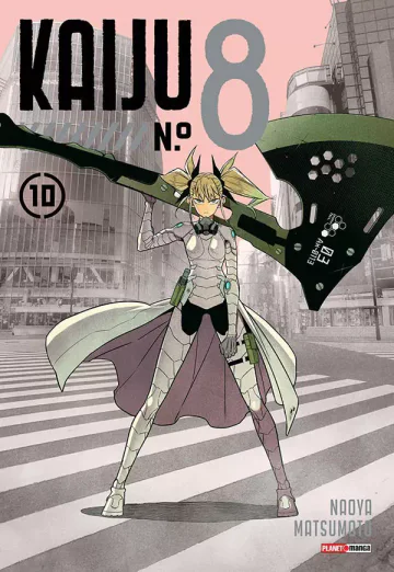 Capa de Kaiju N.° 8 Vol. 10, Panini