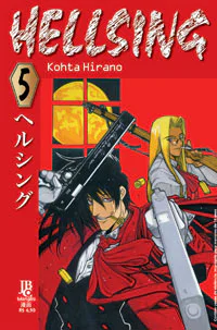Capa de Hellsing #05, Editora JBC
