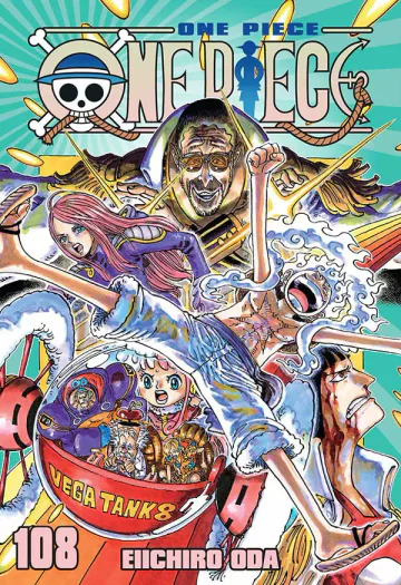 Capa de One Piece Vol. 108, Panini