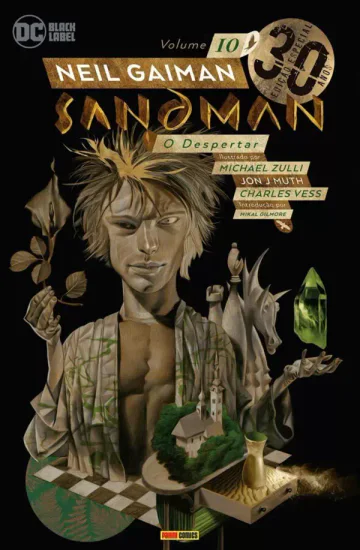 Capa de Sandman: Edição Especial De 30 Anos Vol. 10, Panini