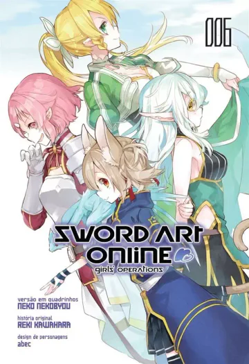 Capa de Sword Art Online: Girl's Operations Vol. 6, Panini