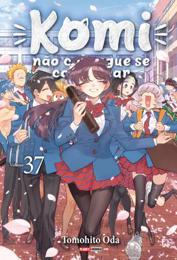 Capa de Komi Não Consegue Se Comunicar Vol. 37, Panini