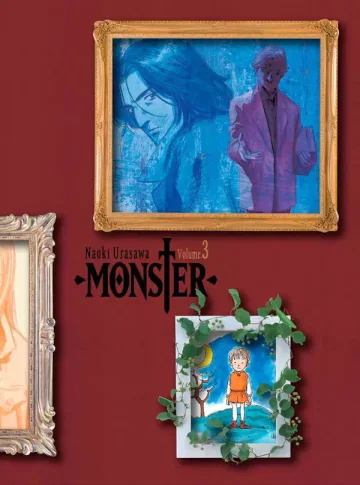 Capa de Monster Kanzenban Vol. 3, Panini