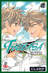 Capa de Tsubasa #54, Editora JBC