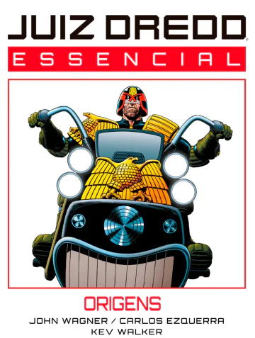 Capa de JUIZ DREDD ESSENCIAL VOL. 9, Mythos Editora