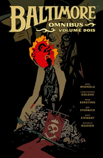 Capa de Baltimore Omnibus Vol. 2, Mythos Editora