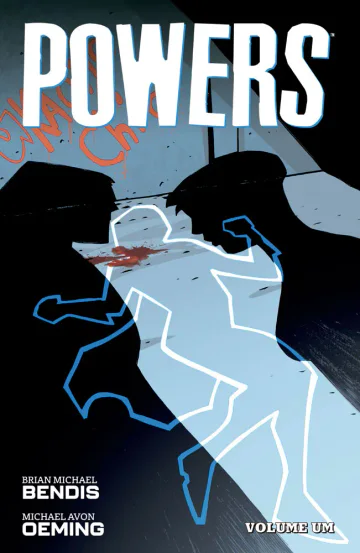 Capa de Powers — Volume 1, Mythos Editora