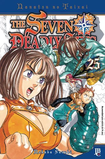 Capa de The Seven Deadly Sins #25, Editora JBC