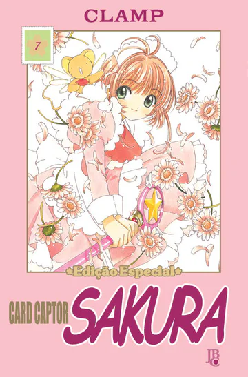 Capa de Card Captor Sakura #07, Editora JBC