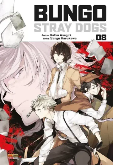 Capa de Bungo Stray Dogs Vol. 8, Panini