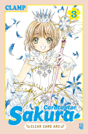 Capa de Cardcaptor Sakura Clear Card Arc #03, Editora JBC