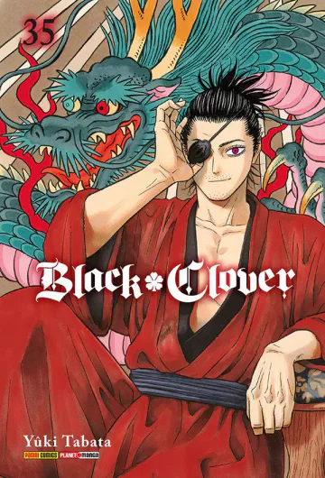 Capa de Black Clover Vol. 35, Panini