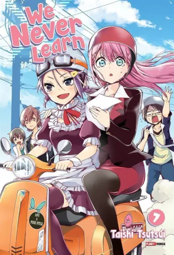 Capa de We Never Learn Vol. 7, Panini