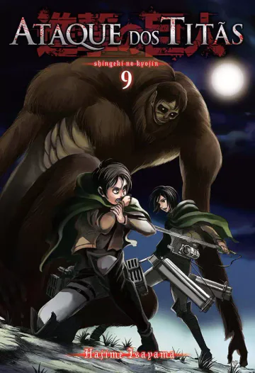 Capa de Ataque Dos Titãs Vol. 9, Panini