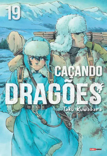 Capa de Caçando Dragões Vol. 19, Panini