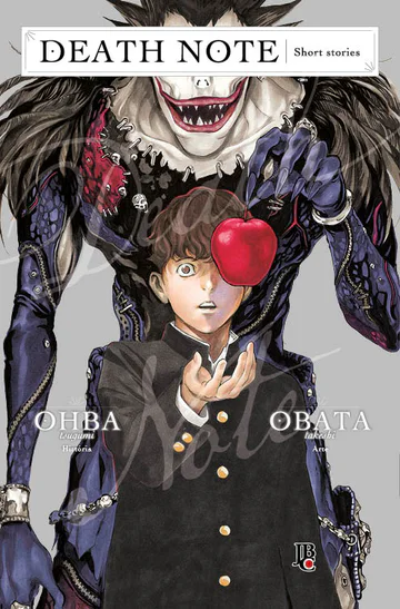 Capa de Death Note Short Stories, Editora JBC