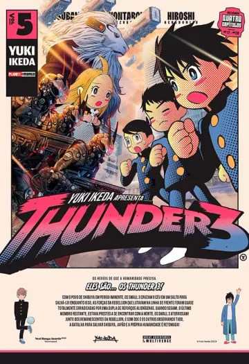 Capa de Thunder 3 Vol. 5, Panini