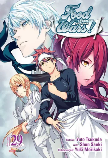 Capa de Food Wars Vol. 29, Panini