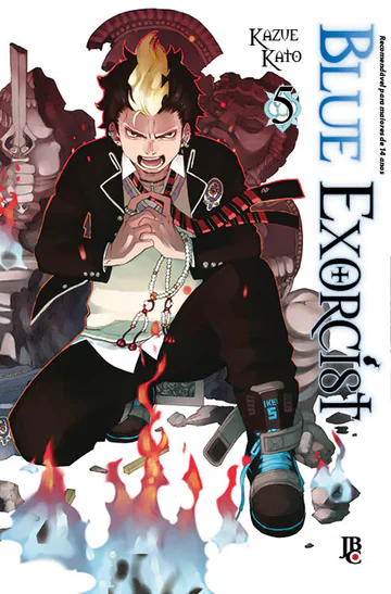 Capa de Blue Exorcist #05, Editora JBC
