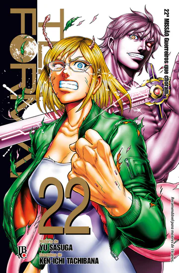 Capa de Terra Formars #22, Editora JBC