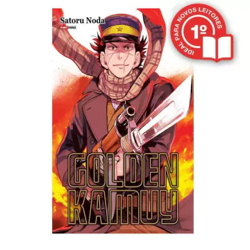 Capa de Golden Kamuy Vol. 1, Panini