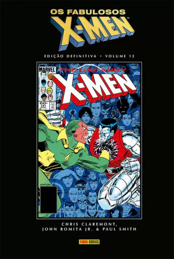 Capa de Os Fabulosos X-Men: Edição Definitiva Vol. 12, Panini