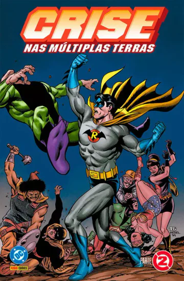 Capa de Crise Nas Infinitas Terras Vol. 02 - Crise Nas Múltiplas Terras Parte 02, Panini