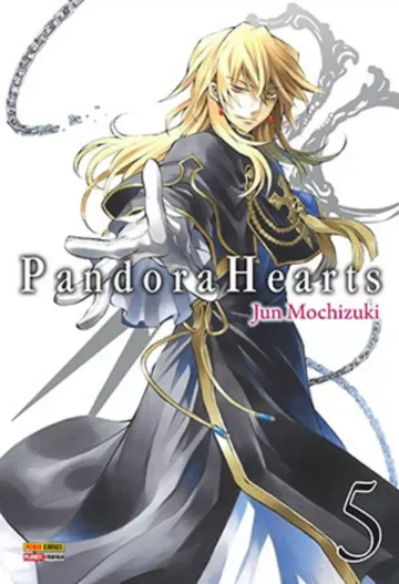 Capa de Pandora Hearts Vol. 5, Panini